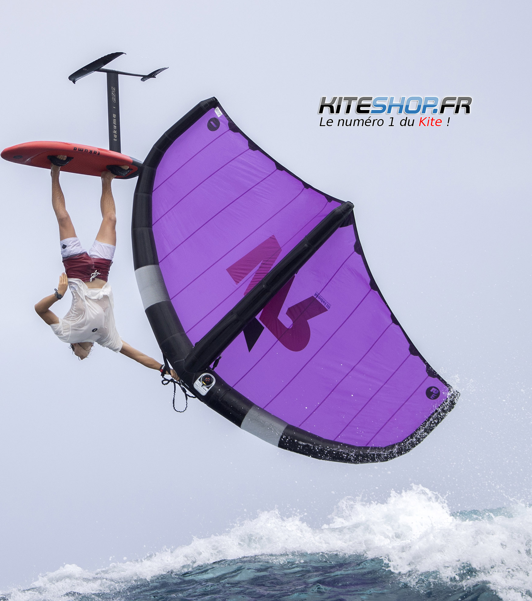 AILE DE WING SURF FOIL TAKUMA WING RIDE 3 2021 - KITESHOP.FR